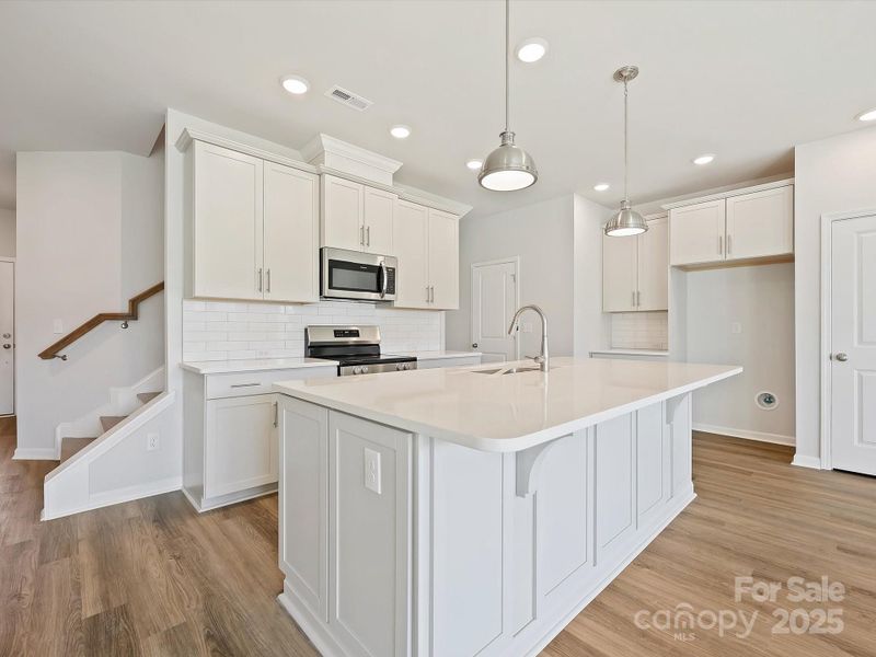 Furnished interior view inside a new home in Westview Towns, Waxhaw (Image 5).