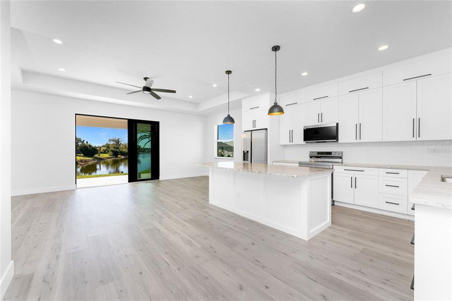 Furnished interior view inside a new home in , Rotonda West (Image 12).
