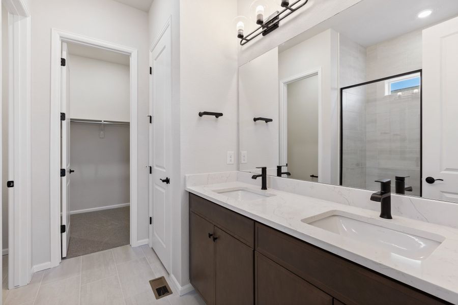 Furnished interior view inside a new home in The Manors Collection at Golden Overlook, Golden (Image 7).