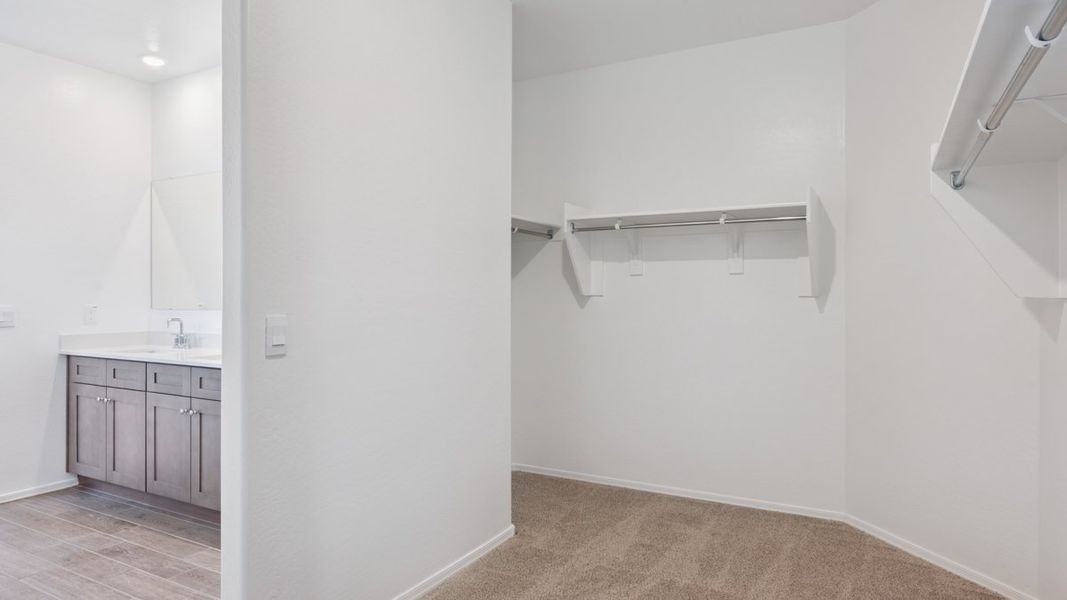 Spacious, unfurnished interior of a new home in Moonlight, Maricopa (Image 22).