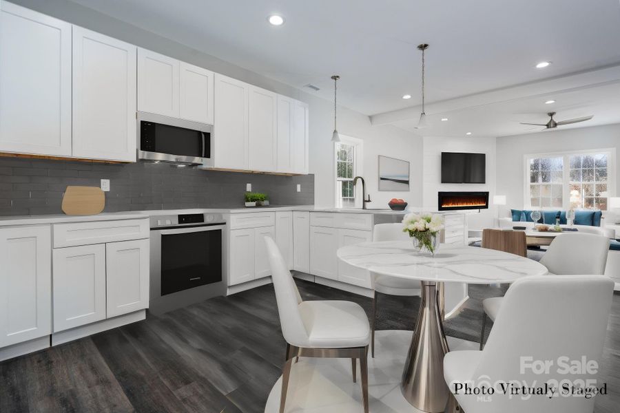 Furnished interior view inside a new home in , Hickory (Image 8). Furnished interior view inside a new home in , Hickory (Image 8).
