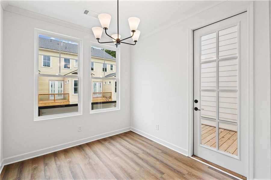 Spacious, unfurnished interior of a new home in , Canton (Image 26).