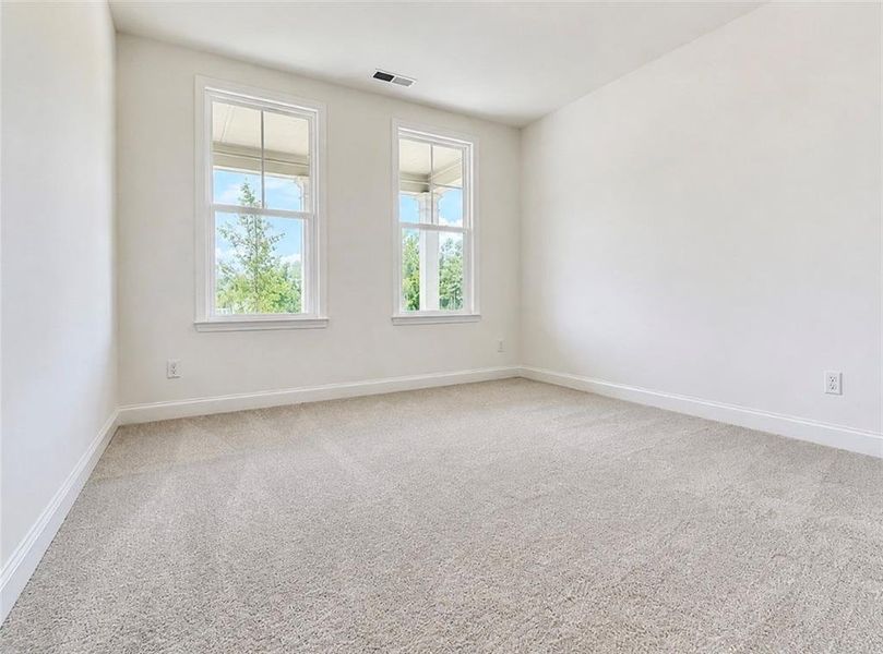Spacious, unfurnished interior of a new home in Wehunt Meadows, Hoschton (Image 23). Spacious, unfurnished interior of a new home in Wehunt Meadows, Hoschton (Image 23).