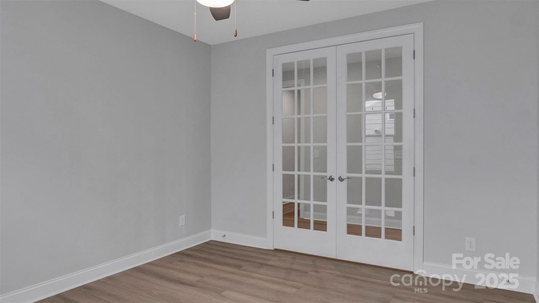 Study with French Doors