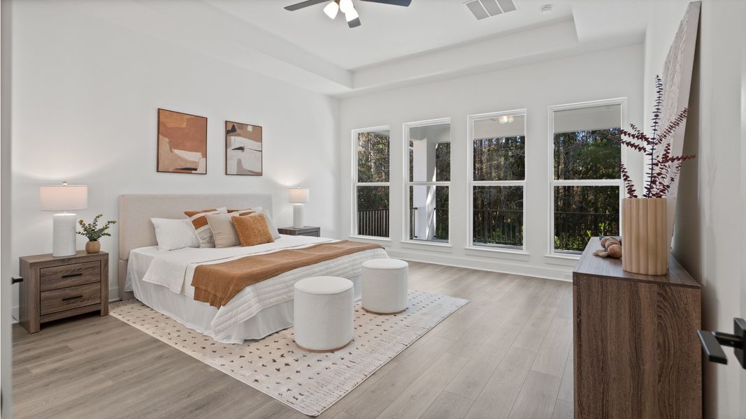 Representative furnished interior of a home built from the 2697F by Perry Homes in Southern Hills, Brooksville (Image 12).