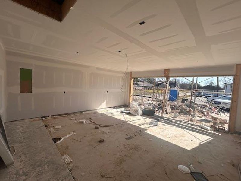 In-progress construction of a new home in , Beaumont, TX (Image 17).