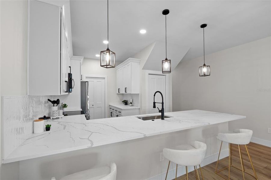 Furnished interior view inside a new home in , Tampa (Image 17).