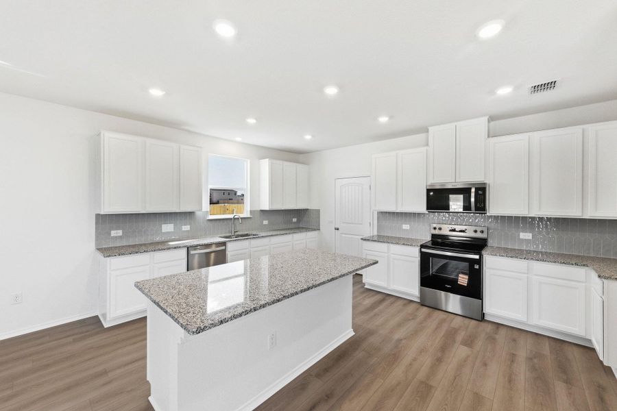 Furnished interior view inside a new home in Stoney Chase, Del Valle (Image 14). Furnished interior view inside a new home in Stoney Chase, Del Valle (Image 14).