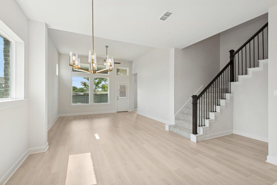 Spacious, unfurnished interior of a new home in Pomona 45' Homesites, Manvel (Image 36).
