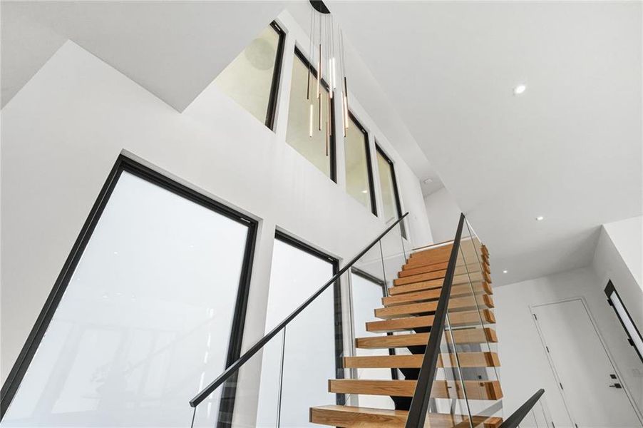 Furnished interior view inside a new home in , Atlanta (Image 43).