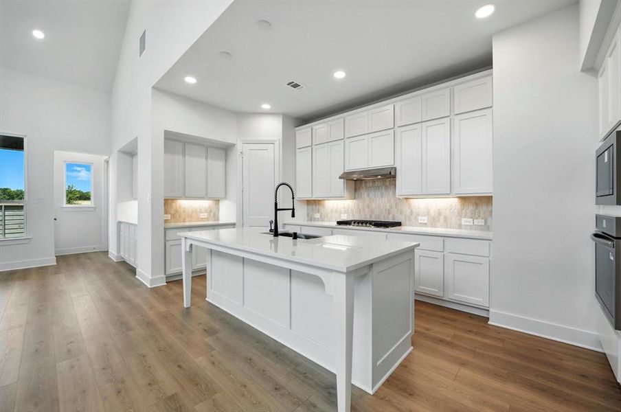 Furnished interior view inside a new home in Treeline, Justin (Image 7).