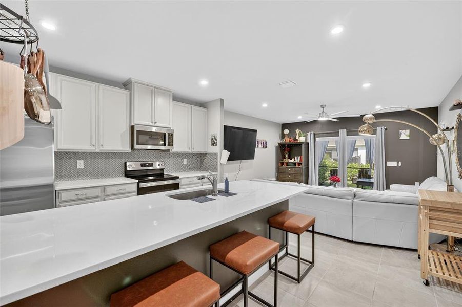 Furnished interior view inside a new home in , Port Charlotte (Image 14). Furnished interior view inside a new home in , Port Charlotte (Image 14).