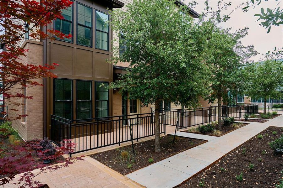 Front exterior of a new home in , Austin, TX, highlighting curb appeal (Image 29). Front exterior of a new home in , Austin, TX, highlighting curb appeal (Image 29).