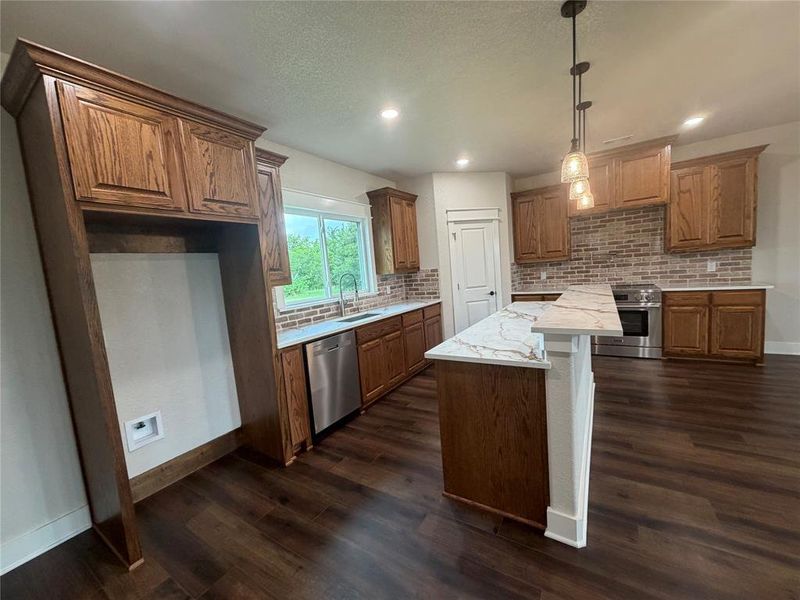 Furnished interior view inside a new home in , Bowie (Image 8).