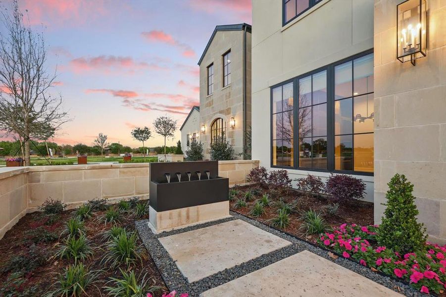 Front exterior of a new home in , Bartonville, TX, highlighting curb appeal (Image 2).