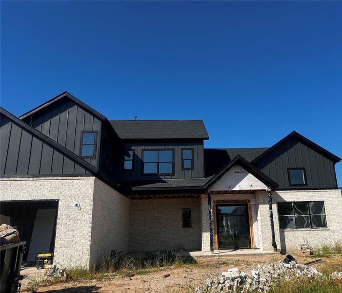 In-progress construction of a new home in , Tomball, TX (Image 10).