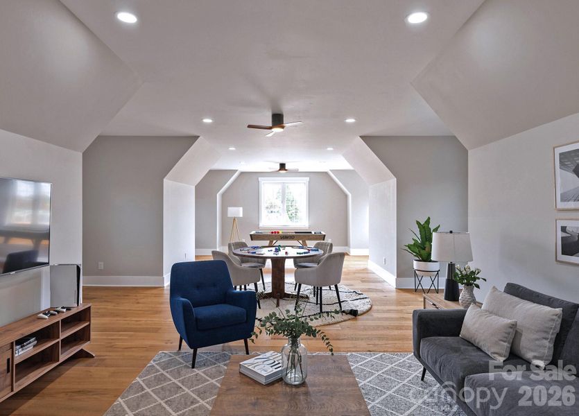 Furnished interior view inside a new home in , Mint Hill (Image 29).