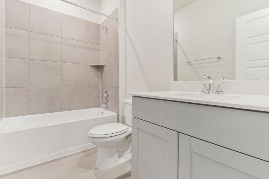 Photo is not of the actual home but is an inspirational photo of builder's model home and may depict options, furnishings, and/or decorator features that are not included. Photo is not of the actual home but is an inspirational photo of builder's model home and may depict options, furnishings, and/or decorator features that are not included.