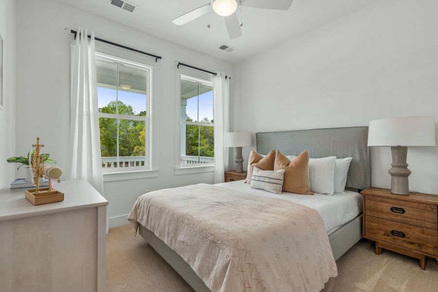 Furnished interior view inside a new home in Miller's Crossing, Johns Island (Image 67).