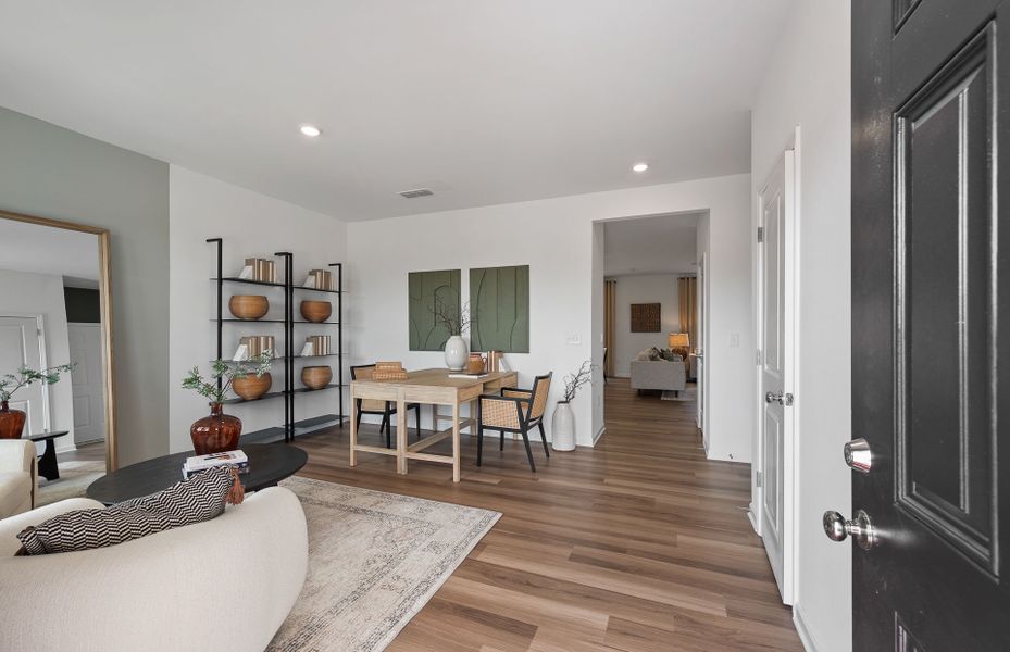 Furnished interior view inside a new home in Avery Ridge, Gainesville (Image 5).