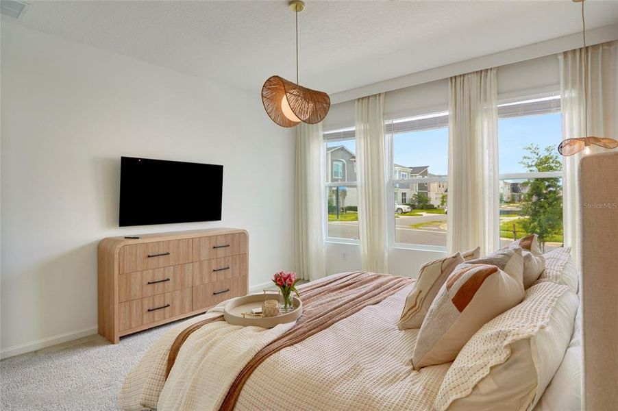 Furnished interior view inside a new home in Solara Resort, Kissimmee (Image 34).