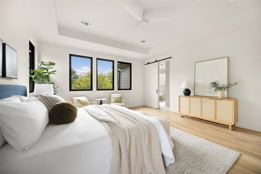 Furnished interior view inside a new home in , Dallas (Image 26). Furnished interior view inside a new home in , Dallas (Image 26).