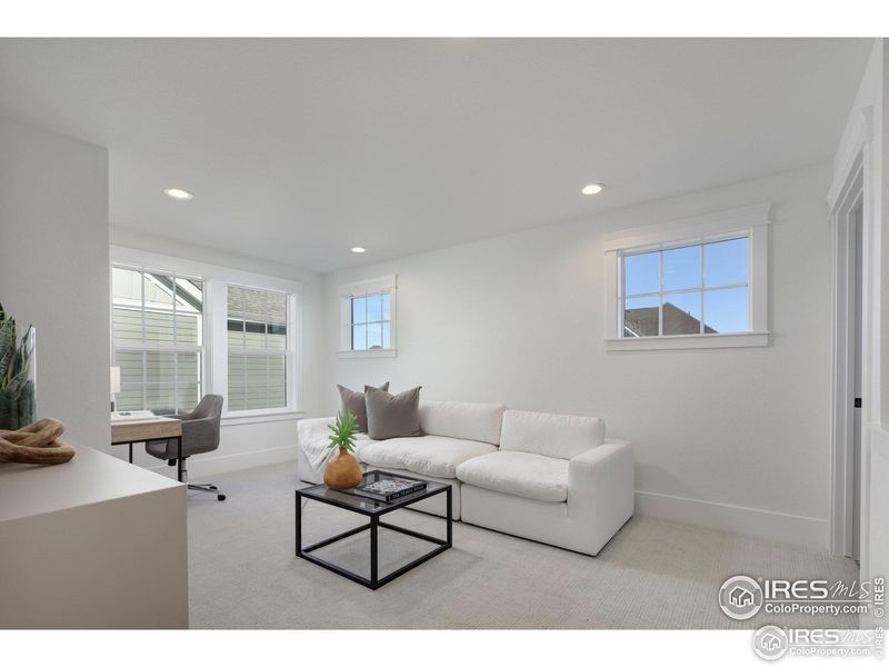 Furnished interior view inside a new home in Westerly, Erie (Image 7).