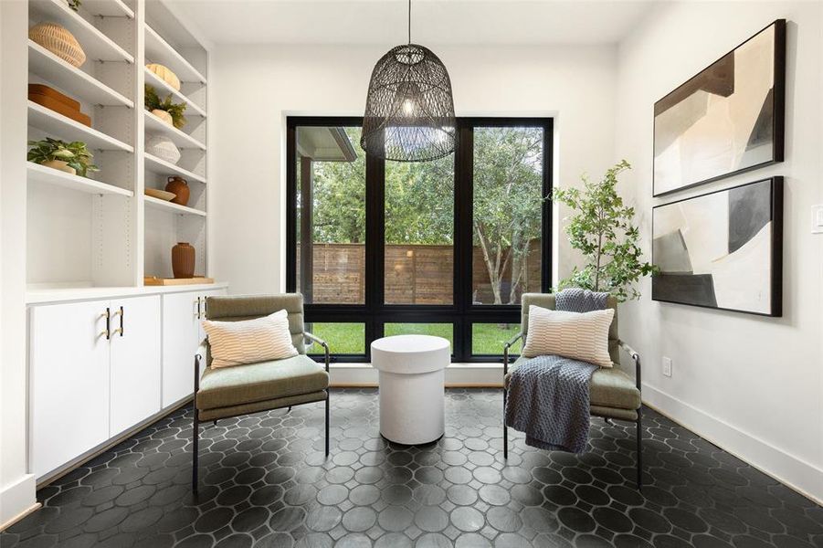 Furnished interior view inside a new home in , Dallas (Image 5). Furnished interior view inside a new home in , Dallas (Image 5).