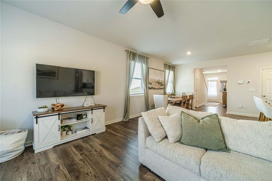 Furnished interior view inside a new home in , Dawsonville (Image 19).