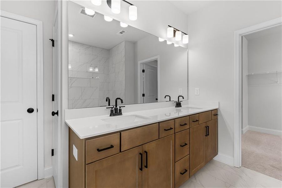 Furnished interior view inside a new home in Acacia, Cumming (Image 4).