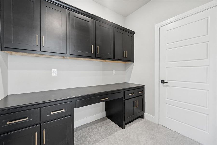 Furnished interior view inside a new home in South Pointe  Village Series, Mansfield (Image 9).