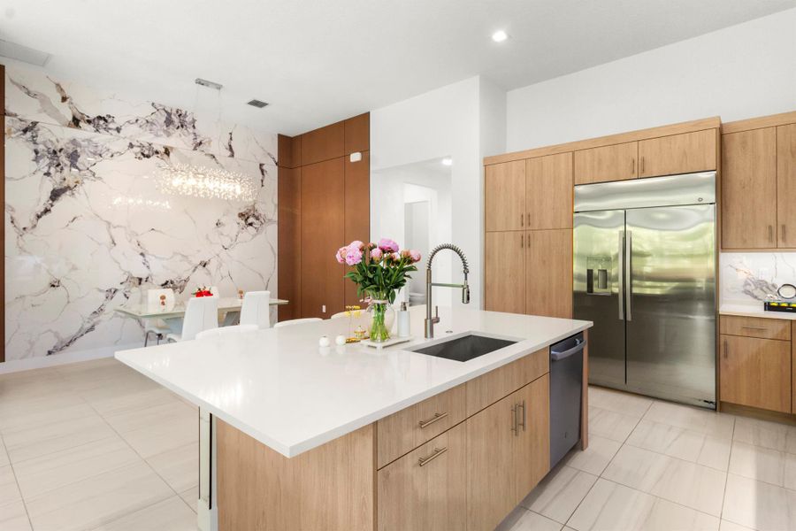 Furnished interior view inside a new home in , Boca Raton (Image 17). Furnished interior view inside a new home in , Boca Raton (Image 17).