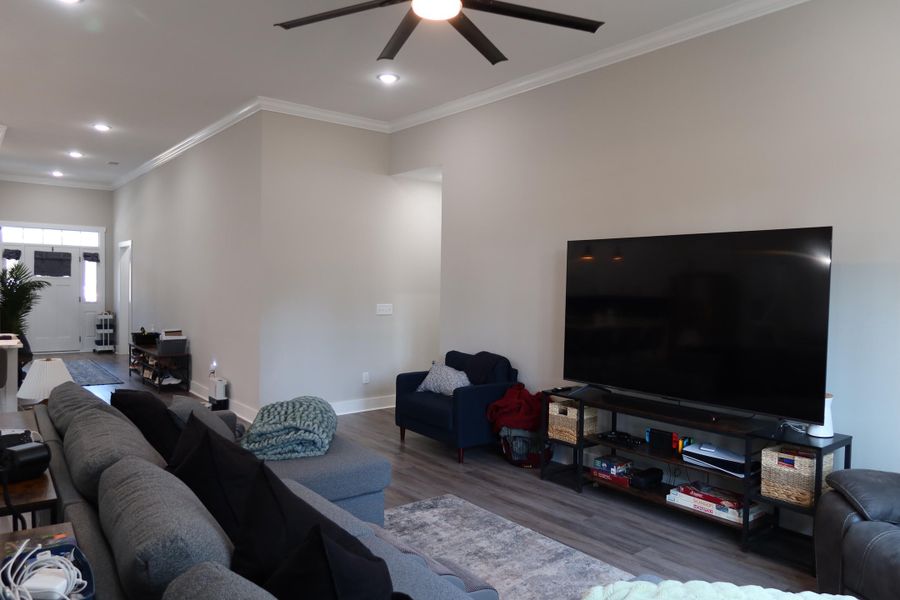 Furnished interior view inside a new home in , Santee (Image 15).