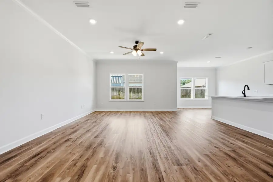 Spacious, unfurnished interior of a new home in McCarthy Estates, Defuniak Springs (Image 30). Spacious, unfurnished interior of a new home in McCarthy Estates, Defuniak Springs (Image 30).