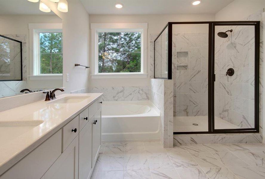 Furnished interior view inside a new home in Creek Pointe, Moncks Corner (Image 8).