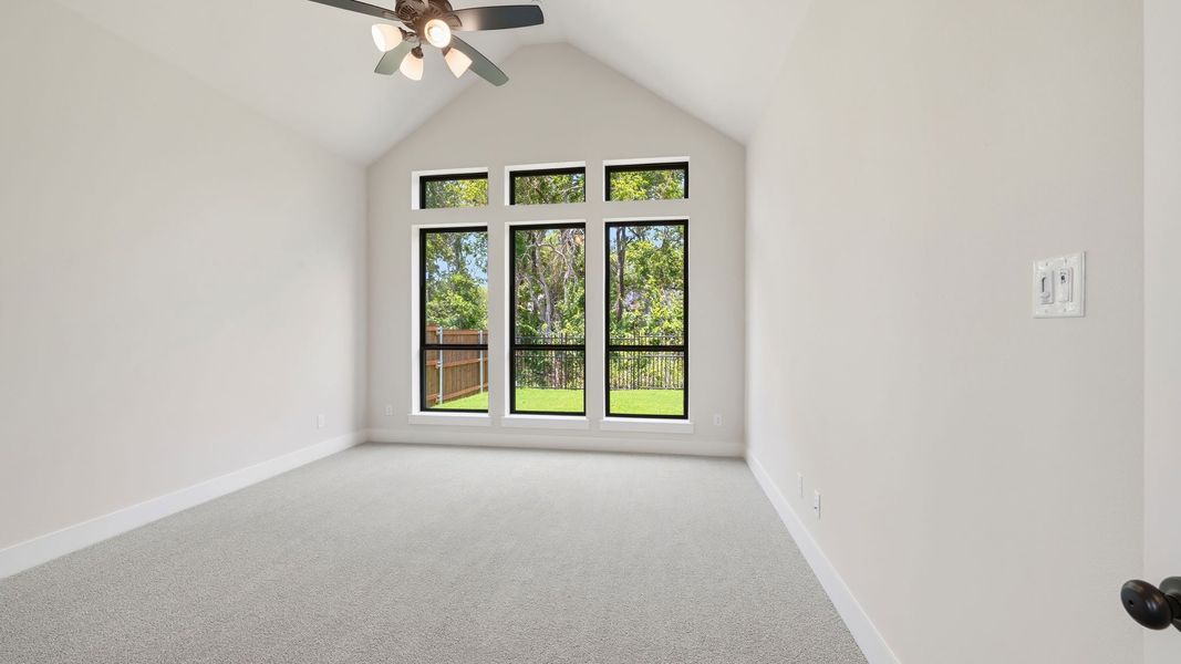 Spacious, unfurnished interior of a new home in The Parks at Wilson Creek, Celina (Image 15).