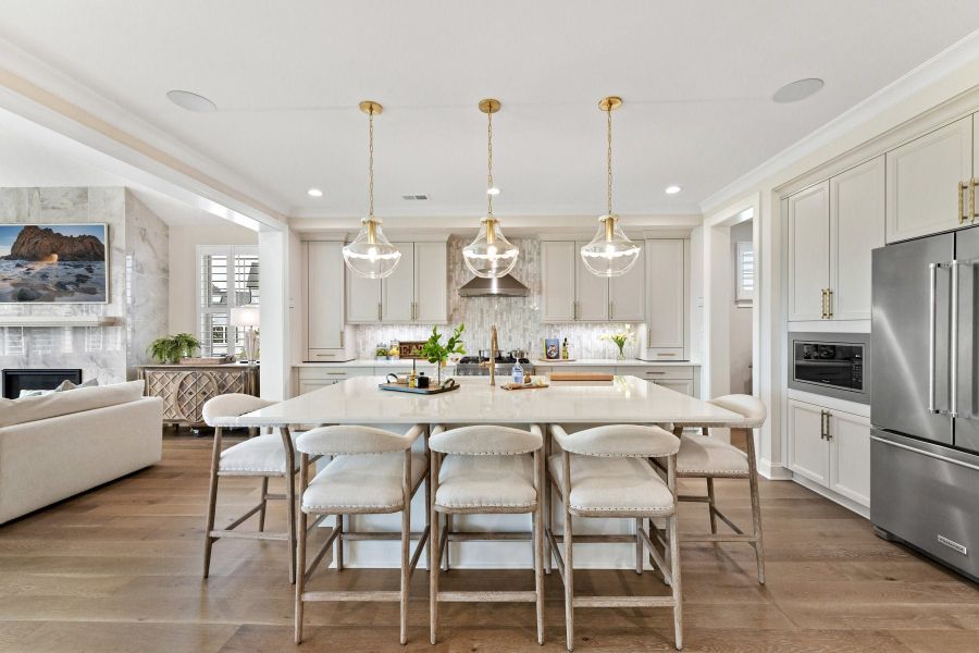 Representative furnished interior of a home built from the Monterey by Classica Homes in Riverchase Estates, Lancaster (Image 16).