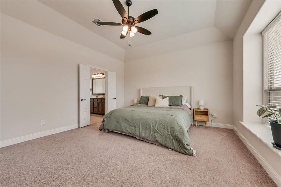 Furnished interior view inside a new home in Coyote Crossing, Godley (Image 26).