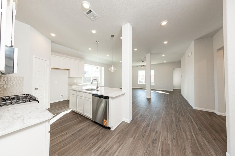 Photos are a representation of the floor plan. Options and interior selections will vary.