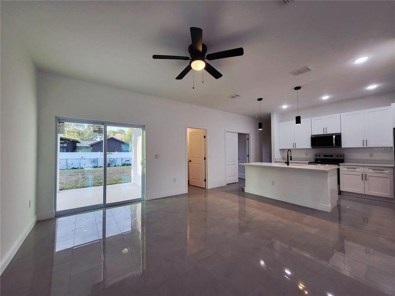 Spacious, unfurnished interior of a new home in , Palm Bay (Image 6). Spacious, unfurnished interior of a new home in , Palm Bay (Image 6).