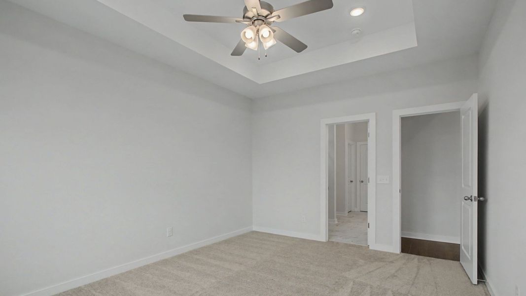 Furnished interior view inside a new home in Cottages of Bearwood, Mount Pleasant (Image 27).