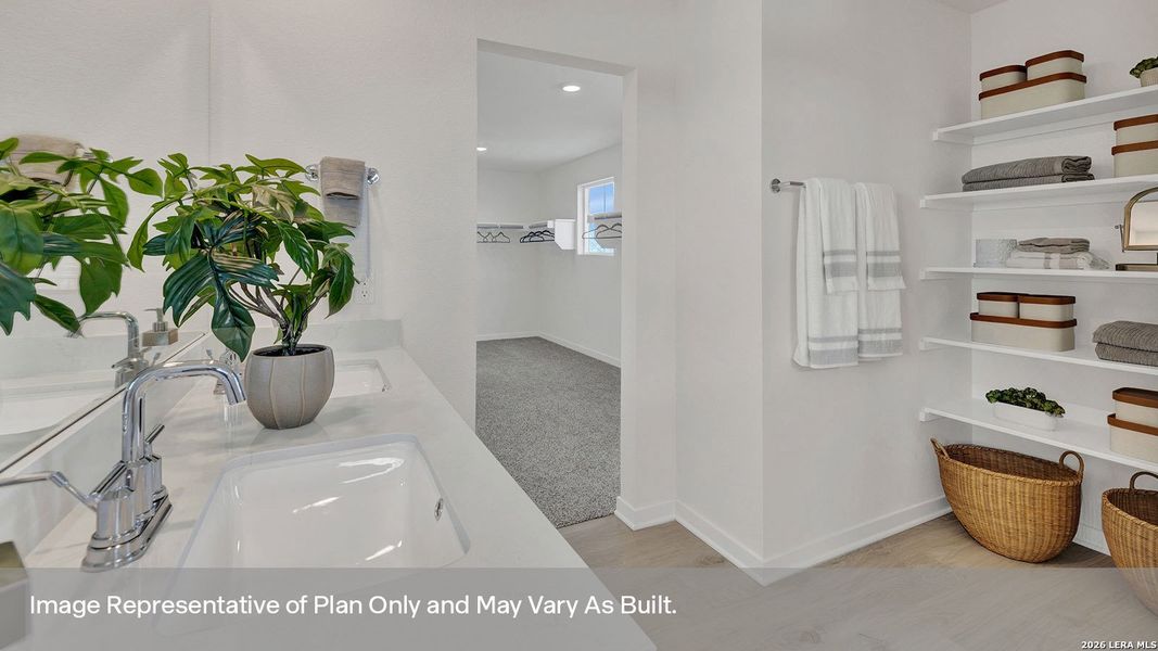 Furnished interior view inside a new home in Mayfair, New Braunfels (Image 6).