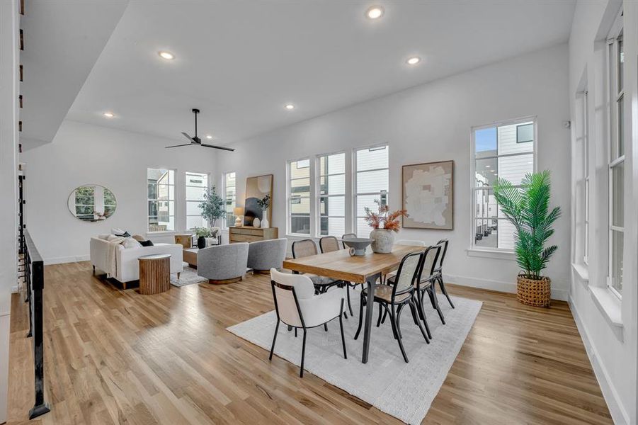 Furnished interior view inside a new home in , Dallas (Image 7). Furnished interior view inside a new home in , Dallas (Image 7).