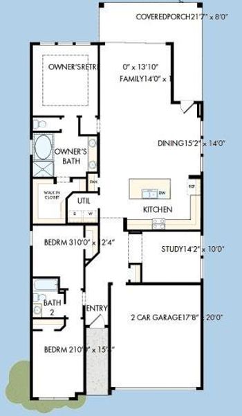 The success of a floor plan is the way you can move through it…You’ll be amazed at how well this home lives…We call it traffic patterns.