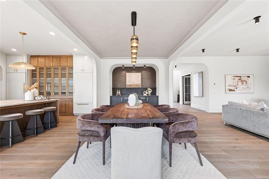 Furnished interior view inside a new home in , Atlanta (Image 14). Furnished interior view inside a new home in , Atlanta (Image 14).