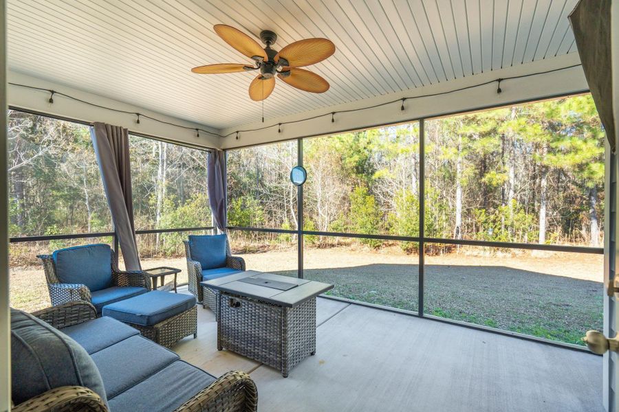 Exterior details and patio area of a home in , Johns Island (Image 4). Exterior details and patio area of a home in , Johns Island (Image 4).