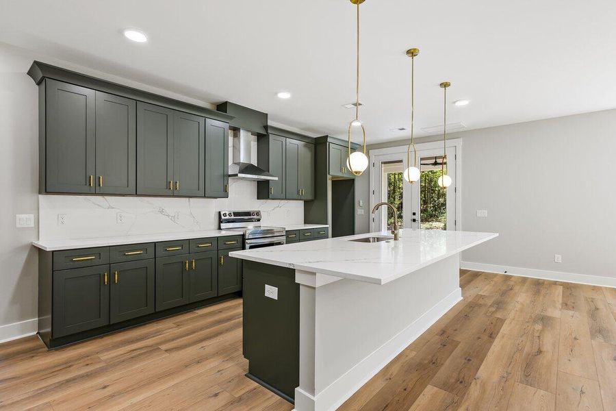 Furnished interior view inside a new home in , Ravenel (Image 6).