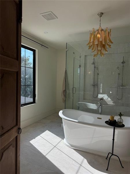 Furnished interior view inside a new home in , Tampa (Image 8).