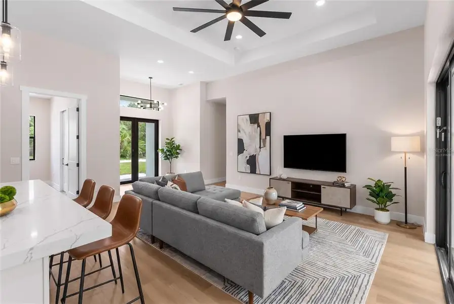 Furnished interior view inside a new home in , Port Charlotte (Image 11).