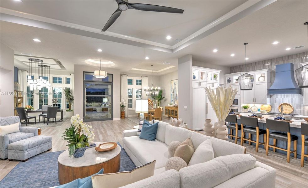 Furnished interior view inside a new home in Westlake Executive, Ormond Beach (Image 15).